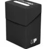 Solid Deck Boxes Black Ultrapro