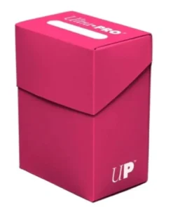 Solid Deck Boxes Bright Pink Ultrapro