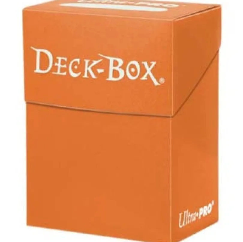 Solid Deck Boxes - Pumpkin Orange
