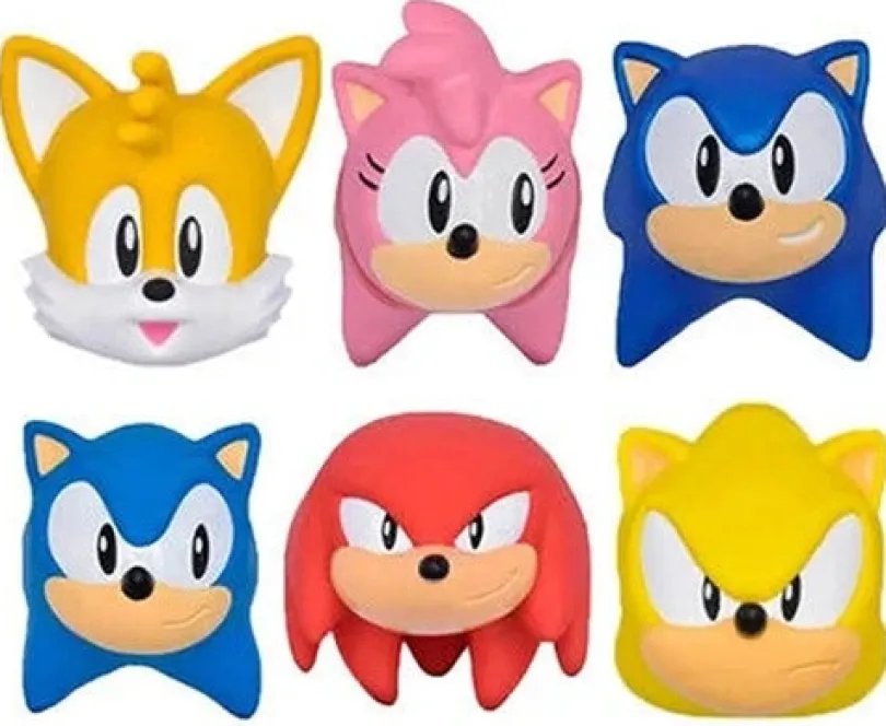 Sonic the Hedgehog Mini Squishme (12,5x14 cm)