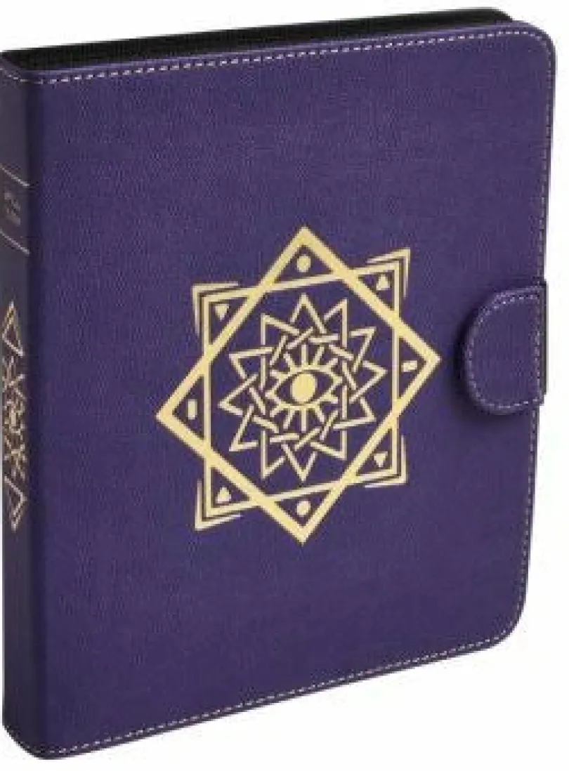 Spell Codex Portfolio - Arcane Purple