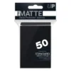 Standard Sleeves - Pro-Matte - Non Glare - Black (50 Sleeves)