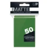 Standard Sleeves - Pro-Matte - Non Glare - Green (50 Sleeves)