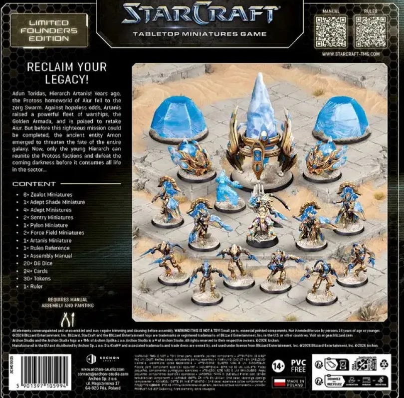Starcraft Protoss Starter Set Founders Edition