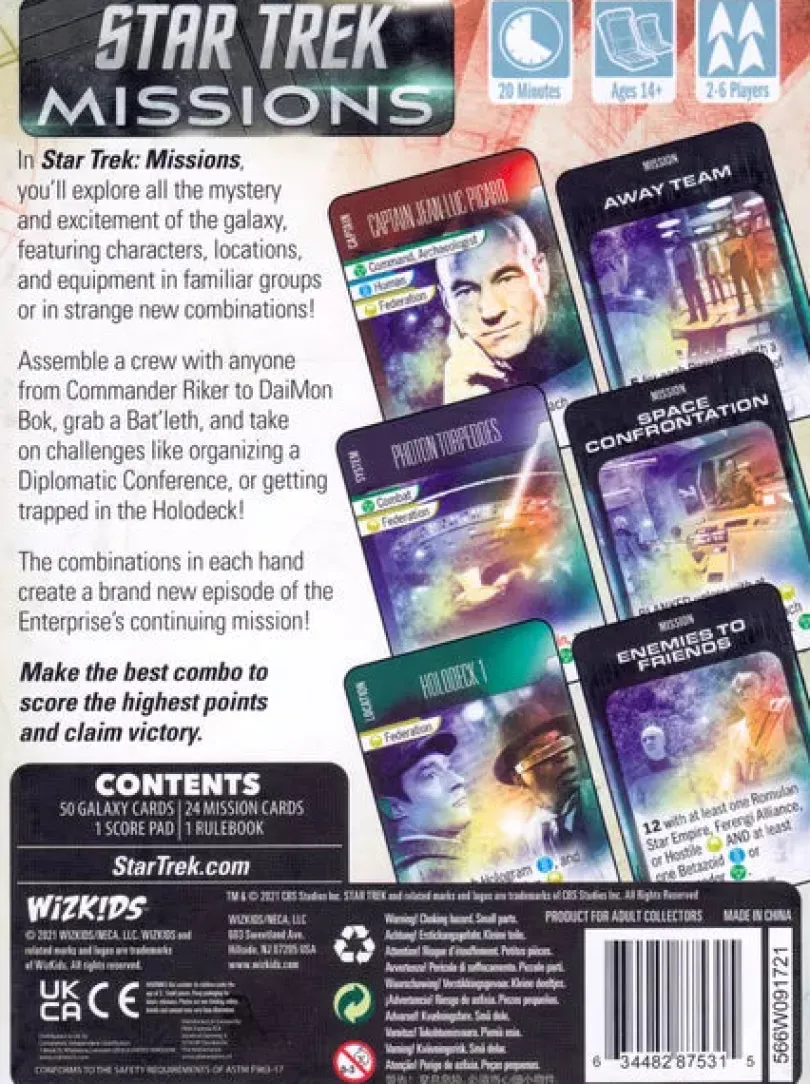 Star Trek Missions A Fantasy Realms Game
