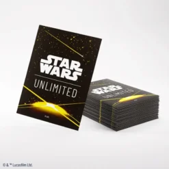 Star Wars: Unlimited Art Sleeves - Card Back Yellow