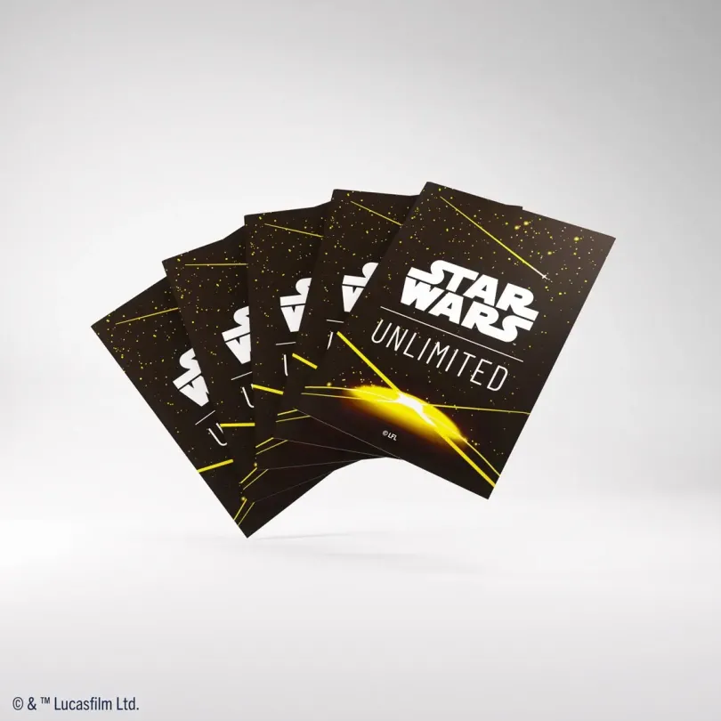 Star Wars: Unlimited Art Sleeves - Card Back Yellow
