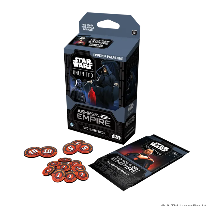 Star Wars: Unlimited - Ashes of the Empire Spotlight Deck Emperor Palpatine