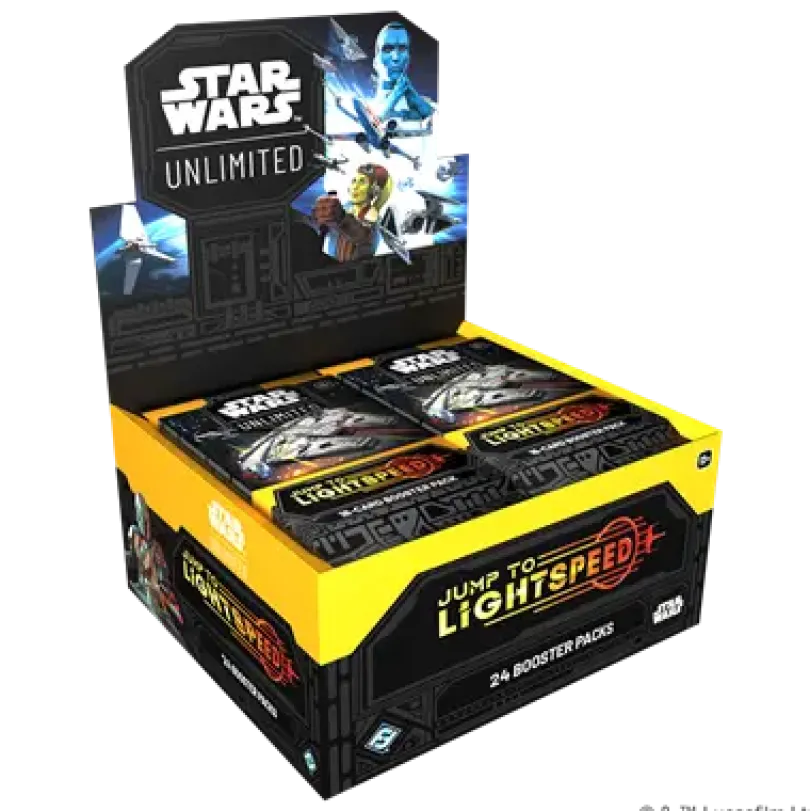 Star Wars: Unlimited - Jump to Lightspeed Booster Display (24 Booster)