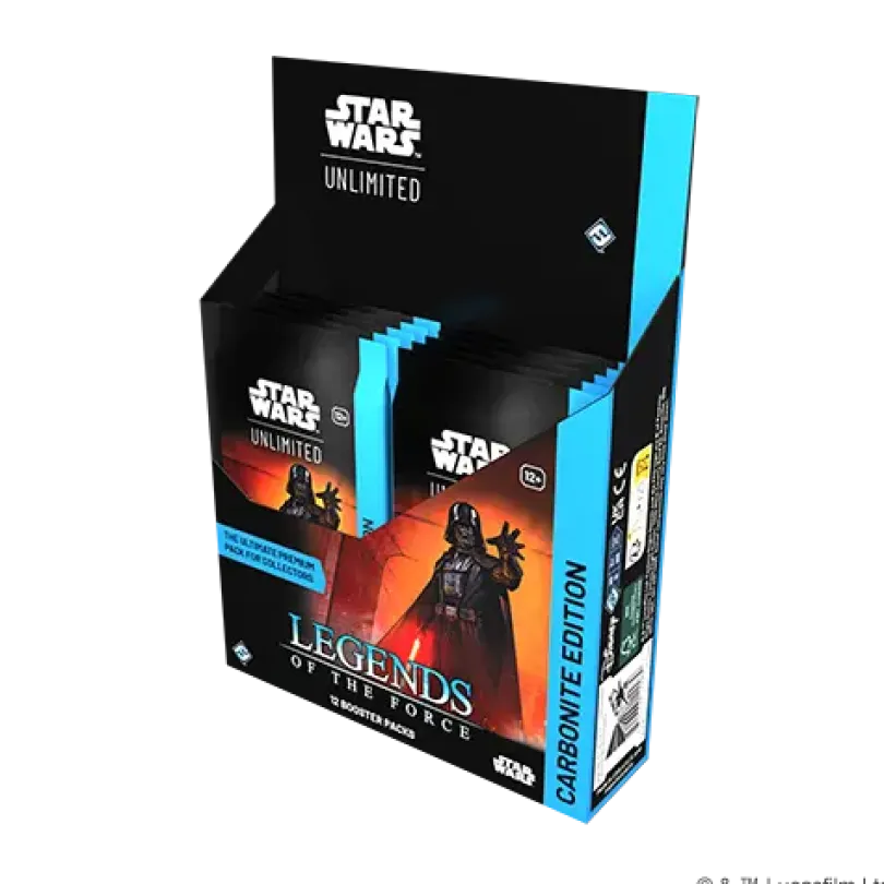 Star Wars: Unlimited - Legends of the Force Carbonite Booster Display (12 Booster)