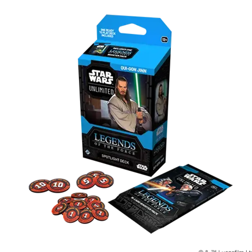 Star Wars: Unlimited - Legends of the Force Spotlight Deck Qui-Gon Jinn