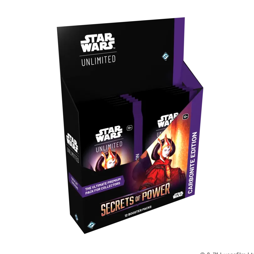 Star Wars: Unlimited Secrets of Power Carbonite Booster Display (12)