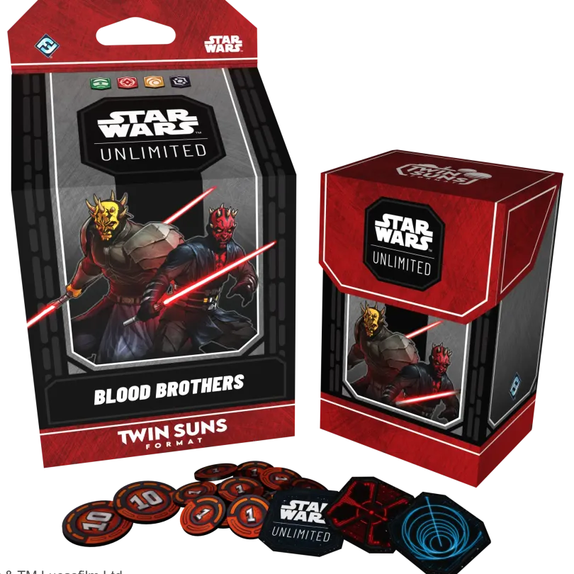Star Wars Unlimited Twin Suns Deck Blood Brothers Star Wars