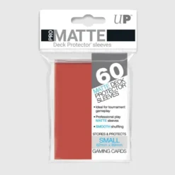 60st Pro-Matte Red Small Deck Protectors