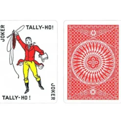 Tally-Ho Circle cards (Red)