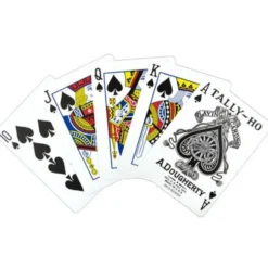 Tally-Ho Circle cards (Red)