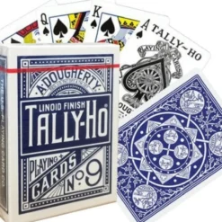 Tally-Ho Fan back cards (Blue)