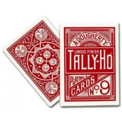 Tally-Ho Fan back cards (Red)