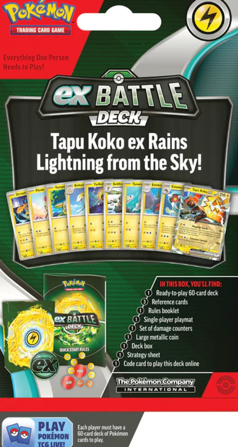 Tapu Koko ex Battle Deck