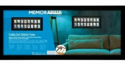 Tavelram - GBEYE - Trading Card Collector Frame 16 Position Black (30.5x76cm)