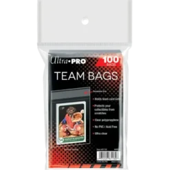 Team Bags Resealable Sleeves (100st)