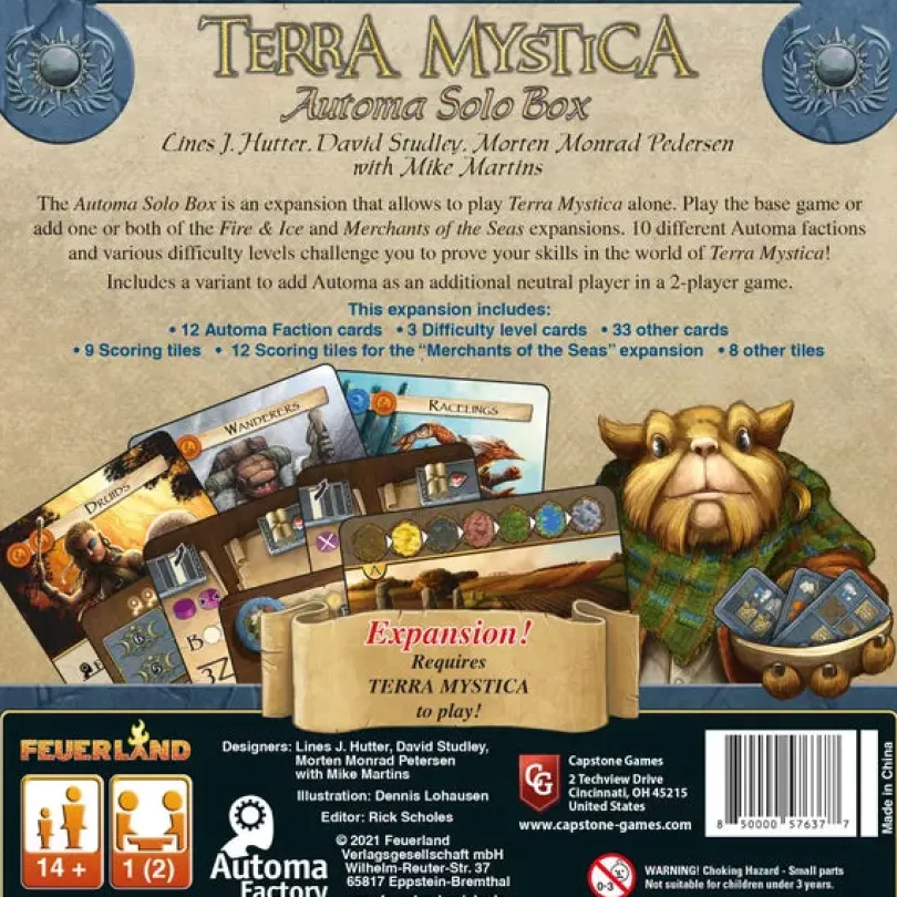 Terra Mystica: Automa Solo Box