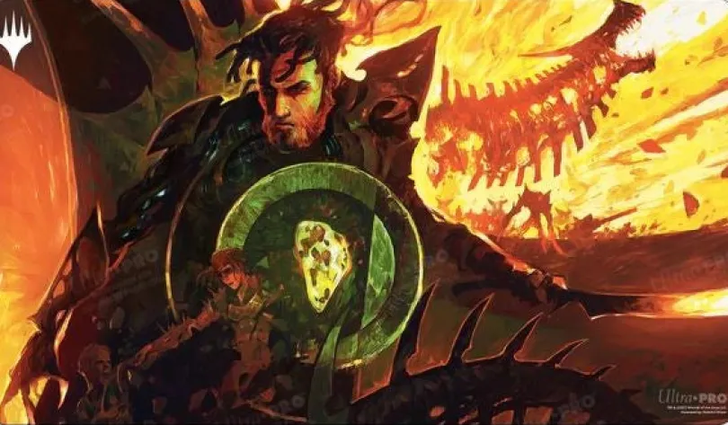 The Brothers' War Mishra’s Command Standard Gaming Playmat for Magic: The Gathering