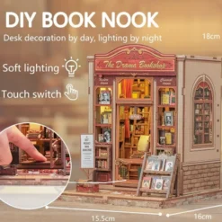 The Drama Bookshop Book Nook Kit Cutebee Cutebee