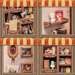 The Drama Bookshop Book Nook Kit Cutebee Cutebee