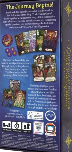 The Fellowship of the Ring: Trick-Taking Game (Svensk Utgåva)