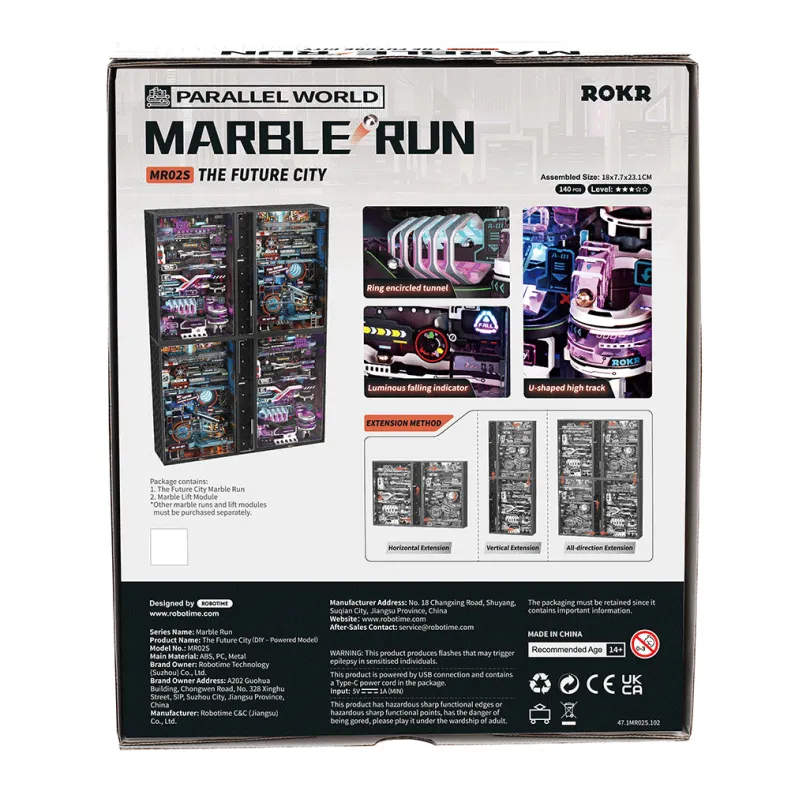 The Future City - Marble Run - Rolife