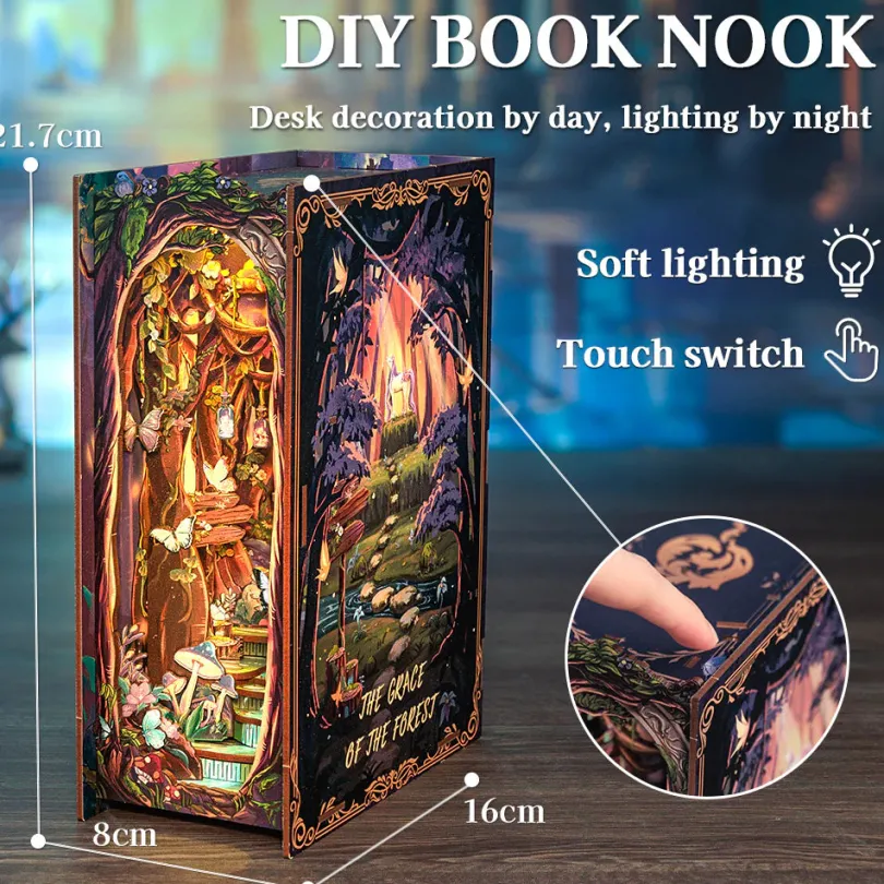 The Grace of The Forest - Book Nook Kit - CuteBee