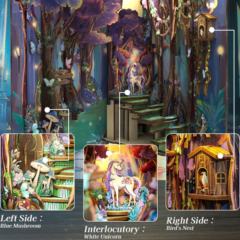 The Grace of The Forest - Book Nook Kit - CuteBee