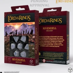 The Lord of the Rings Rivendell Dice Set Stone