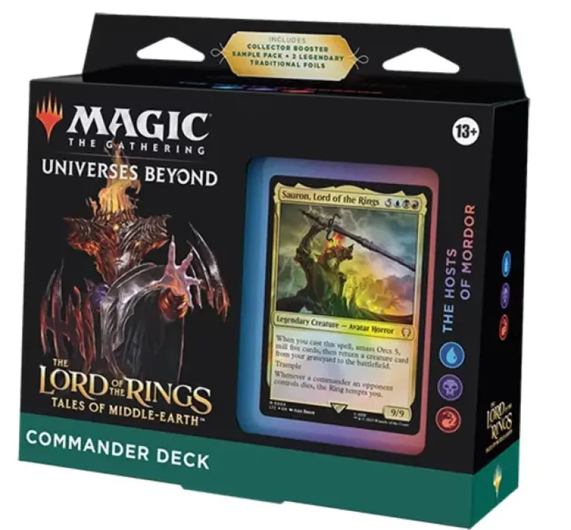 The Lord of the Rings: Tales of Middle-earth Commander Deck - The Hosts of Mordor