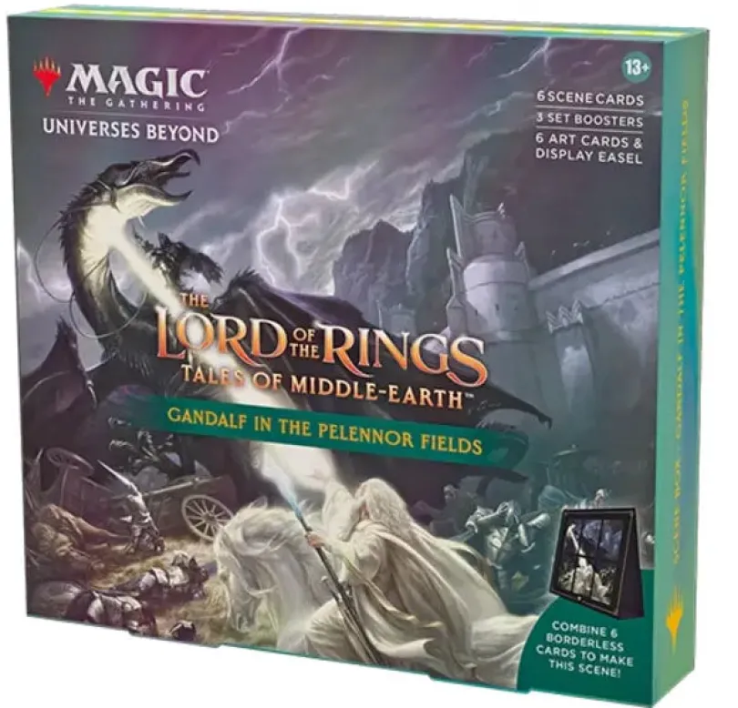 The Lord of the Rings: Tales of Middle-Earth Scene Box - Gandalf In Pellenor Fields