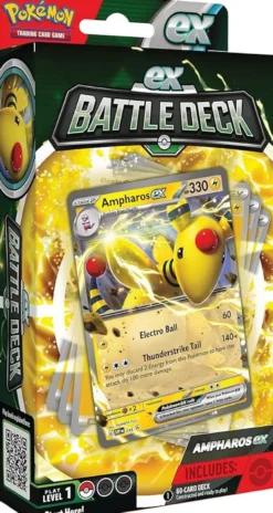 The Pokémon TCG: Ampharos ex Battle Deck