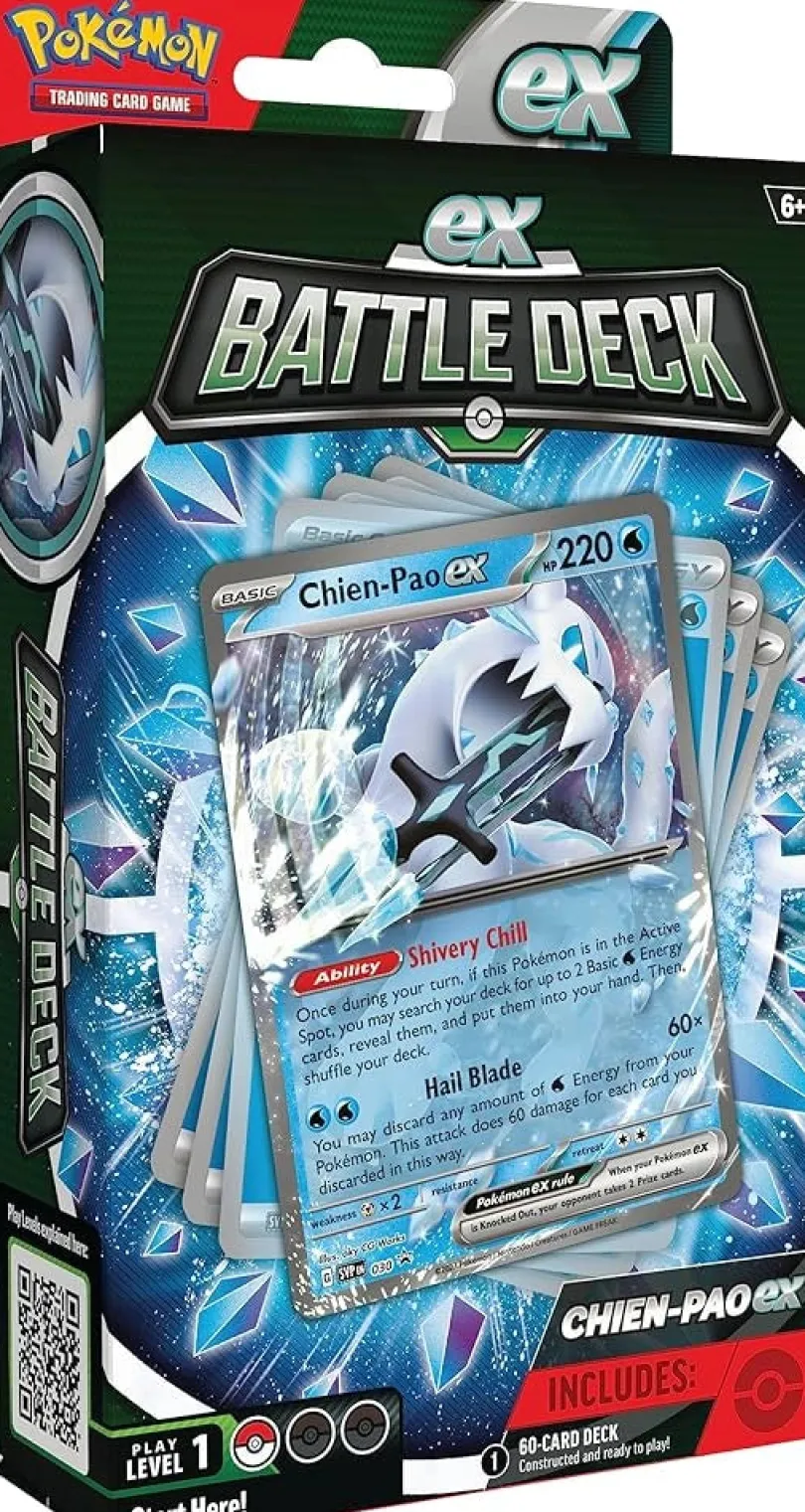 The Pokémon TCG: Chien-Pao ex Battle Deck