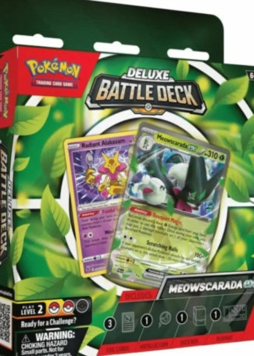The Pokémon TCG: Deluxe Battle Deck Meowscarada