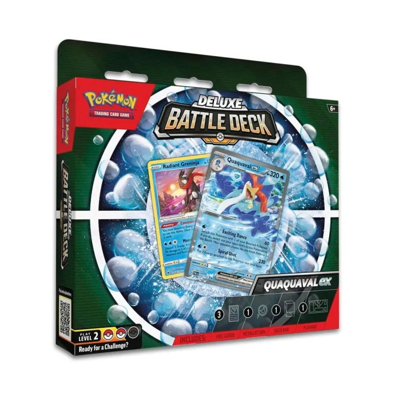 The Pokémon TCG: Deluxe Battle Deck Quaquaval