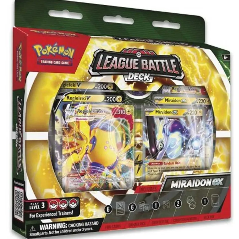 The Pokémon TCG: Miraidon ex League Battle Deck