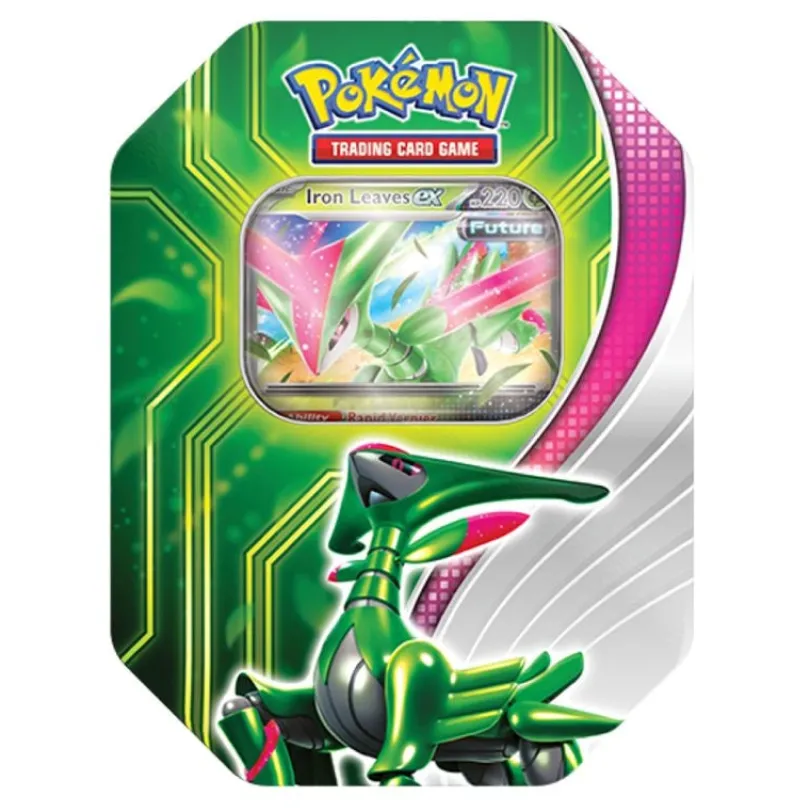The Pokémon TCG: Paradox Clash Tin - Iron Leaves ex