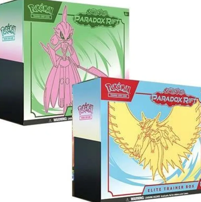 The Pokémon TCG: Scarlet & Violet 4 - Paradox Rift Elite Trainer Box