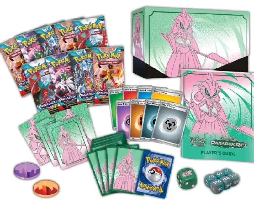 The Pokémon TCG: Scarlet & Violet 4 - Paradox Rift Elite Trainer Box