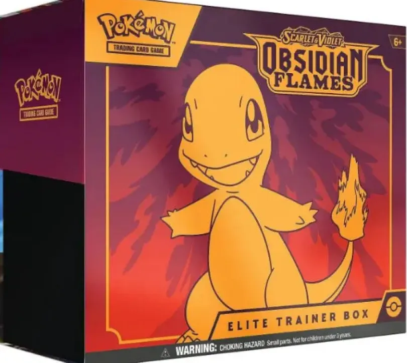 The Pokémon TCG: Scarlet & Violet 3 - Obsidian Flames Elite Trainer Box