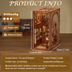 The Secret Rythm - Book Nook Kit - CuteBee