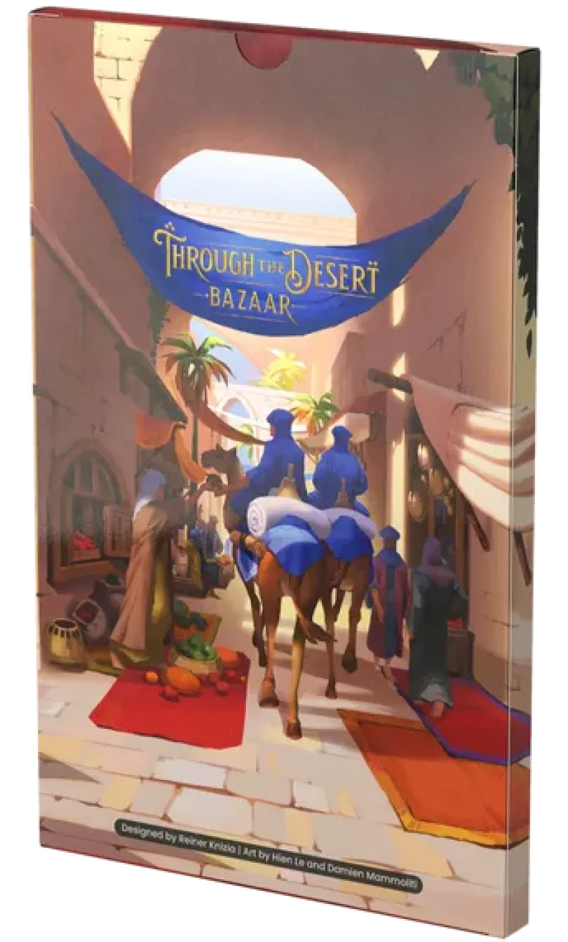 Through The Desert Bazaar