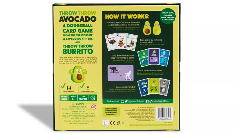 Throw Throw Avocado