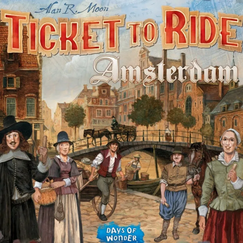 Ticket To Ride: Amsterdam (Sv)