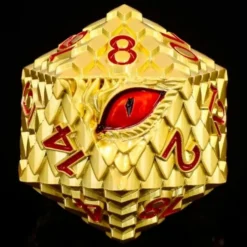 Titan D20 Gold Dragon Eye (35mm)